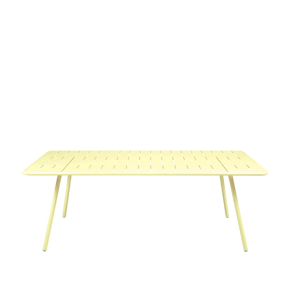 Luxembourg bord 207x100 cm, Frosted lemon Fermob