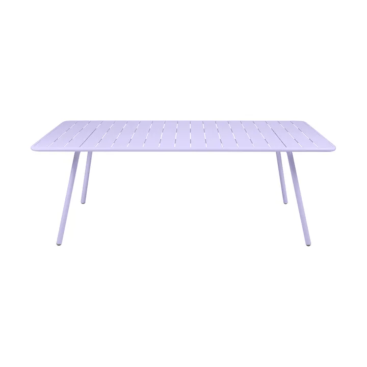 Luxembourg bord 207x100 cm - Marshmallow (lilla) - Fermob
