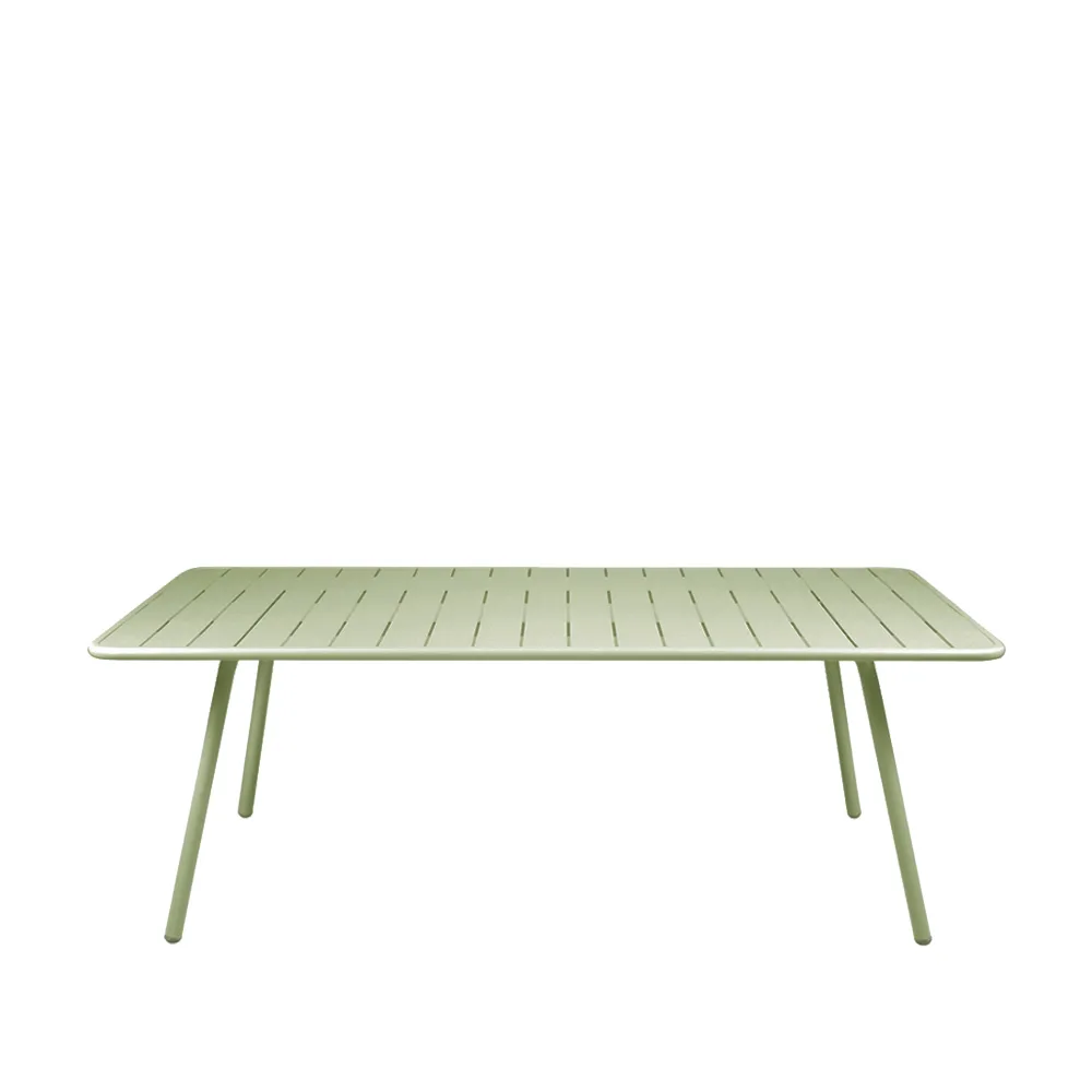 Luxembourg bord 207x100 cm, Willow green (grønn) Fermob