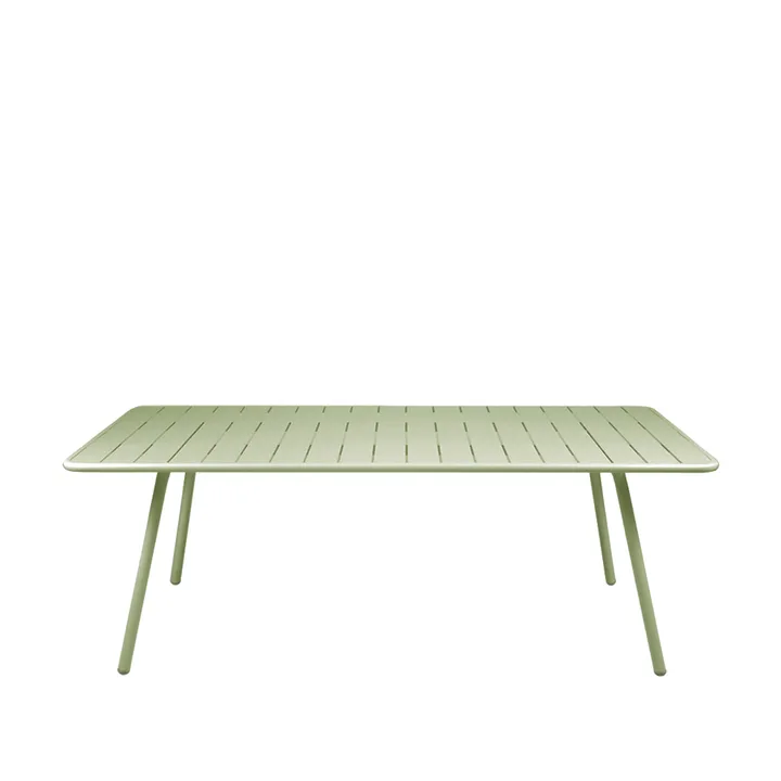 Luxembourg bord 207x100 cm - Willow green (grønn) - Fermob