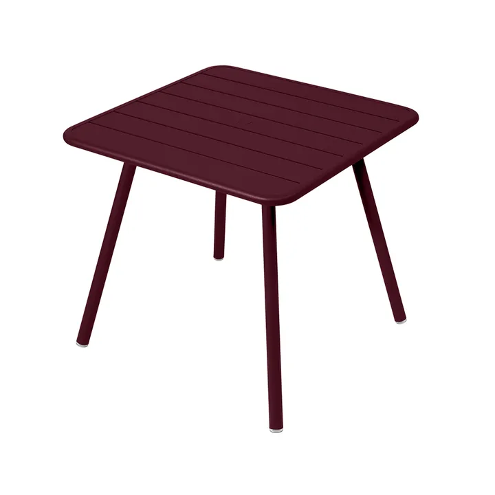 Luxembourg bord 80x80 cm - Black cherry (vinrød) - Fermob