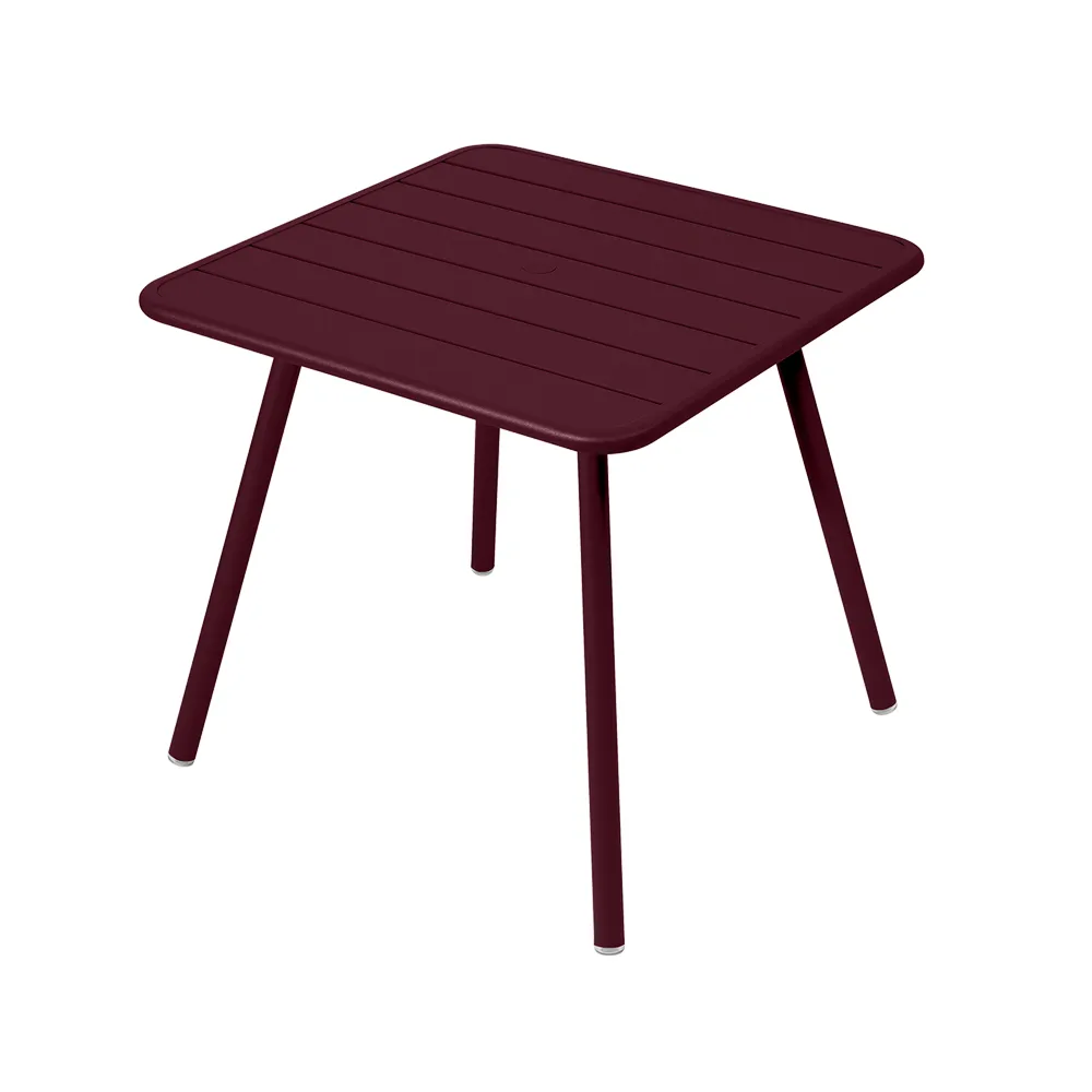 Luxembourg bord 80x80 cm, Black cherry Fermob