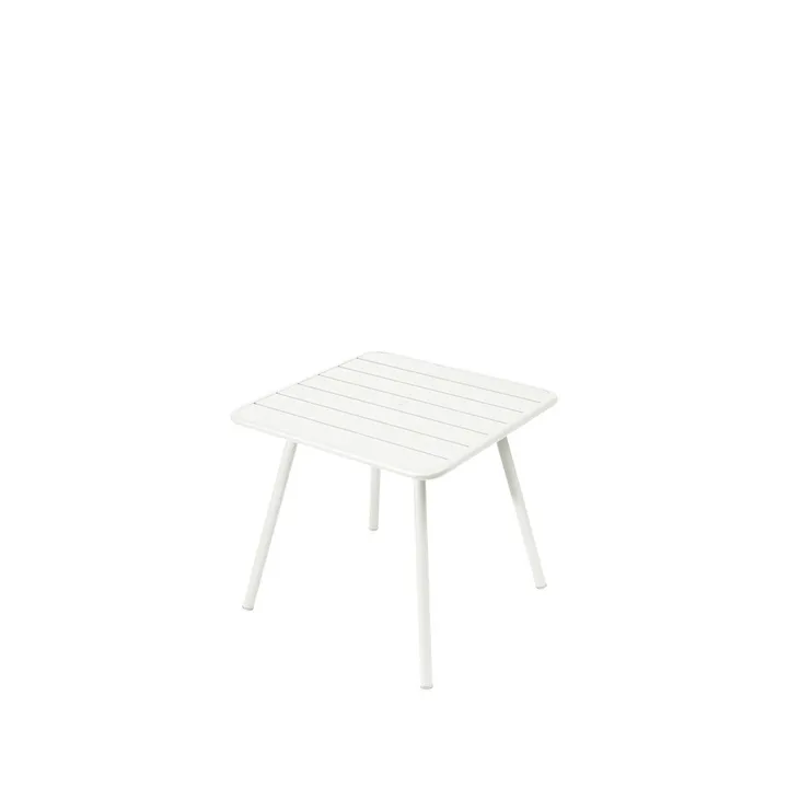 Luxembourg bord 80x80 cm - Cotton white (hvit) - Fermob