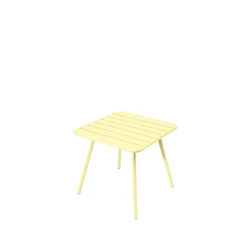 Luxembourg bord 80x80 cm - Frosted lemon (gul) - Fermob