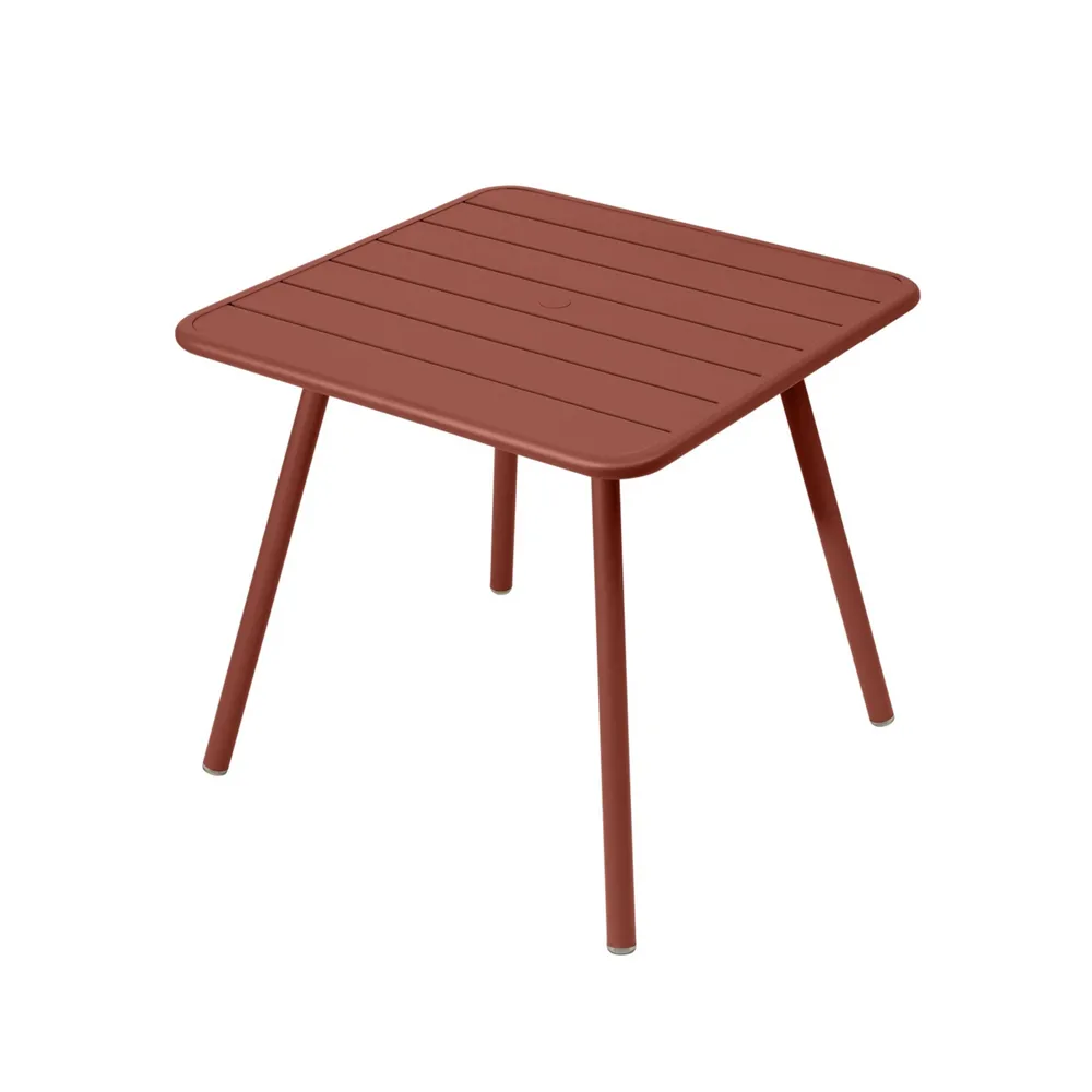 Luxembourg bord 80x80 cm, Red ochre (rød) Fermob