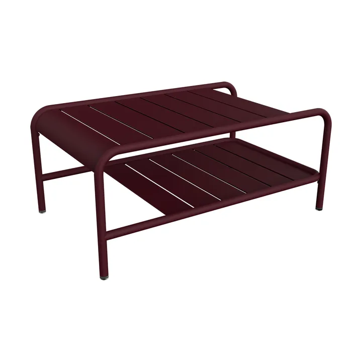 Luxembourg bord, lavt 90x55 cm - Black cherry (vinrød) - Fermob