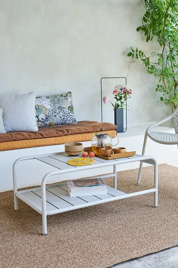 Luxembourg bord, lavt 90x55 cm - Clay grey - Fermob