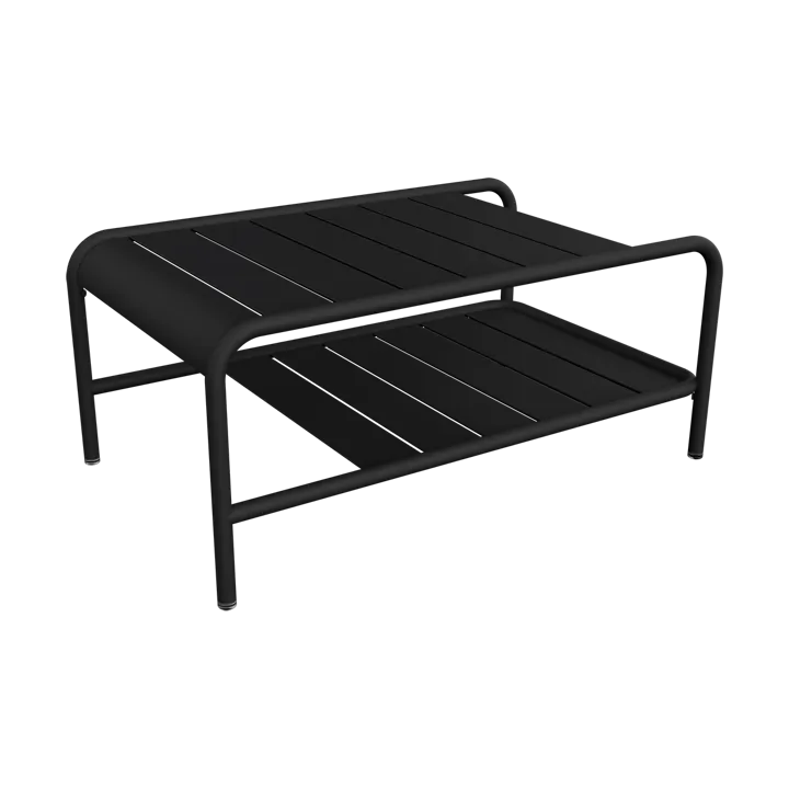 Luxembourg bord, lavt 90x55 cm - Liquorice (svart) - Fermob
