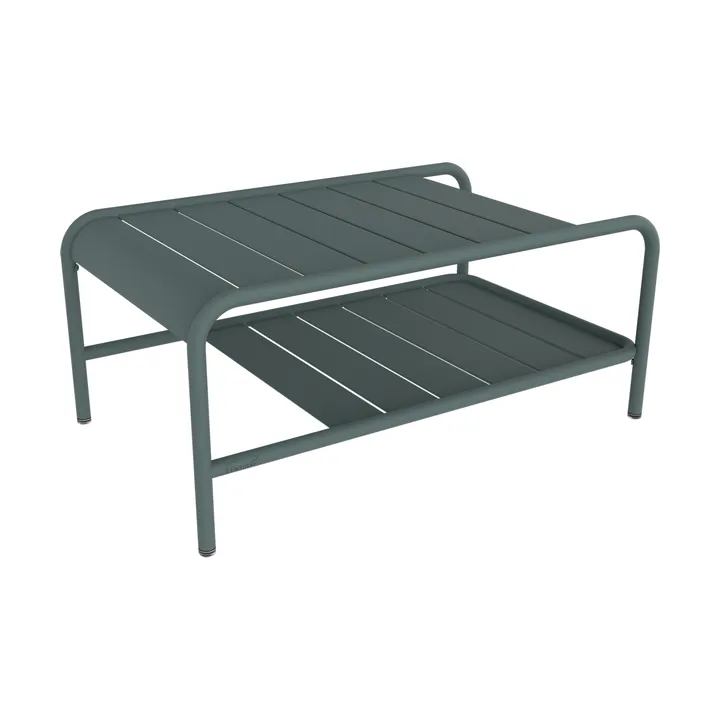 Luxembourg bord, lavt 90x55 cm - Storm grey (grå) - Fermob