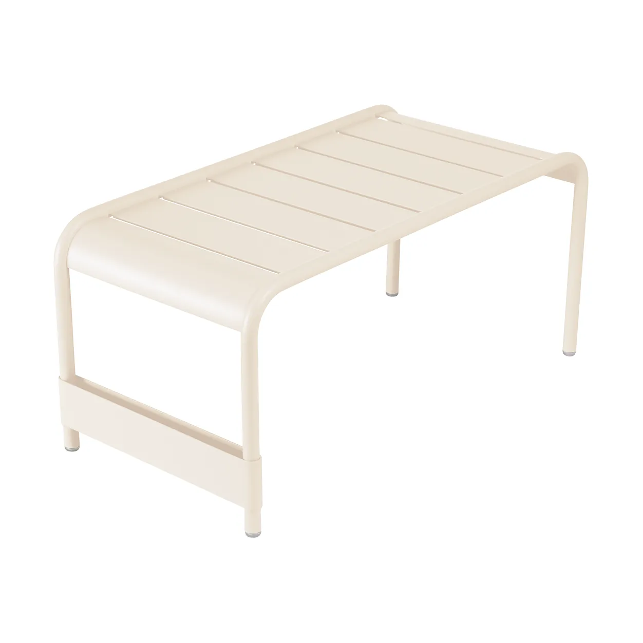 Luxembourg bord/benk lav 86x44 cm, Latte beige Fermob