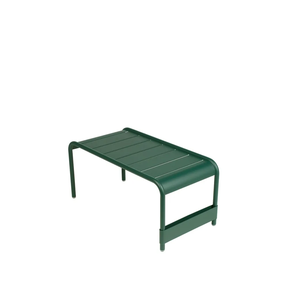 Luxembourg bord/fotskammel, Cedar green (grønn), large Fermob