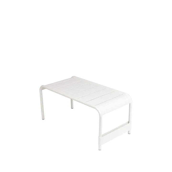 Luxembourg bord/fotskammel - Cotton white (hvit), large - Fermob