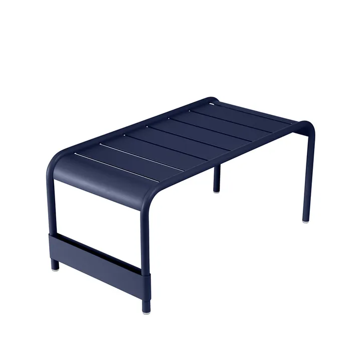 Luxembourg bord/fotskammel - Deep blue, large - Fermob