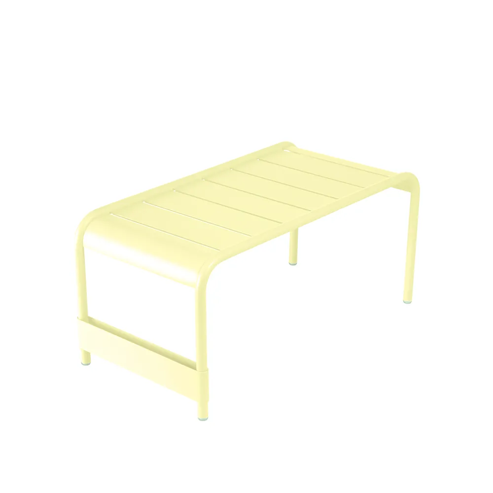 Luxembourg bord/fotskammel, Frosted lemon, large Fermob