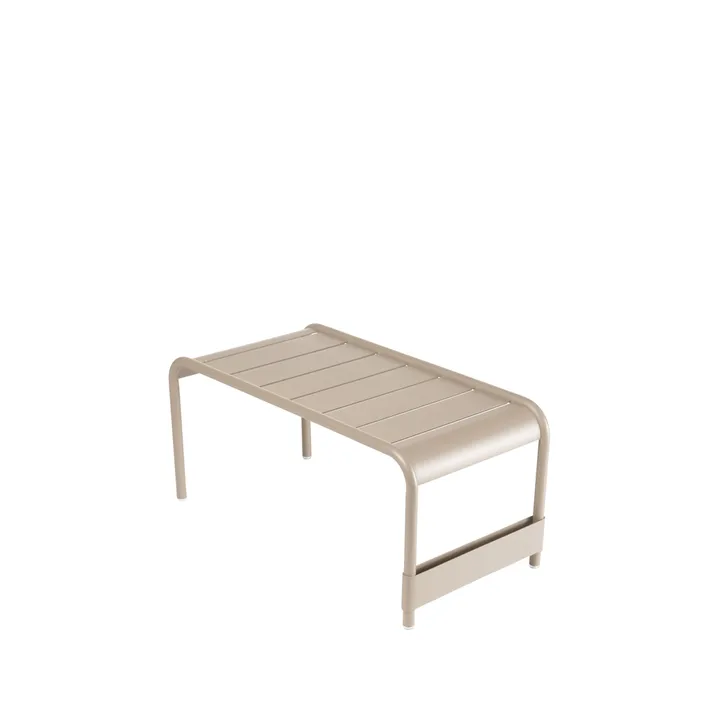 Luxembourg bord/fotskammel - Nutmeg (beige), large - Fermob