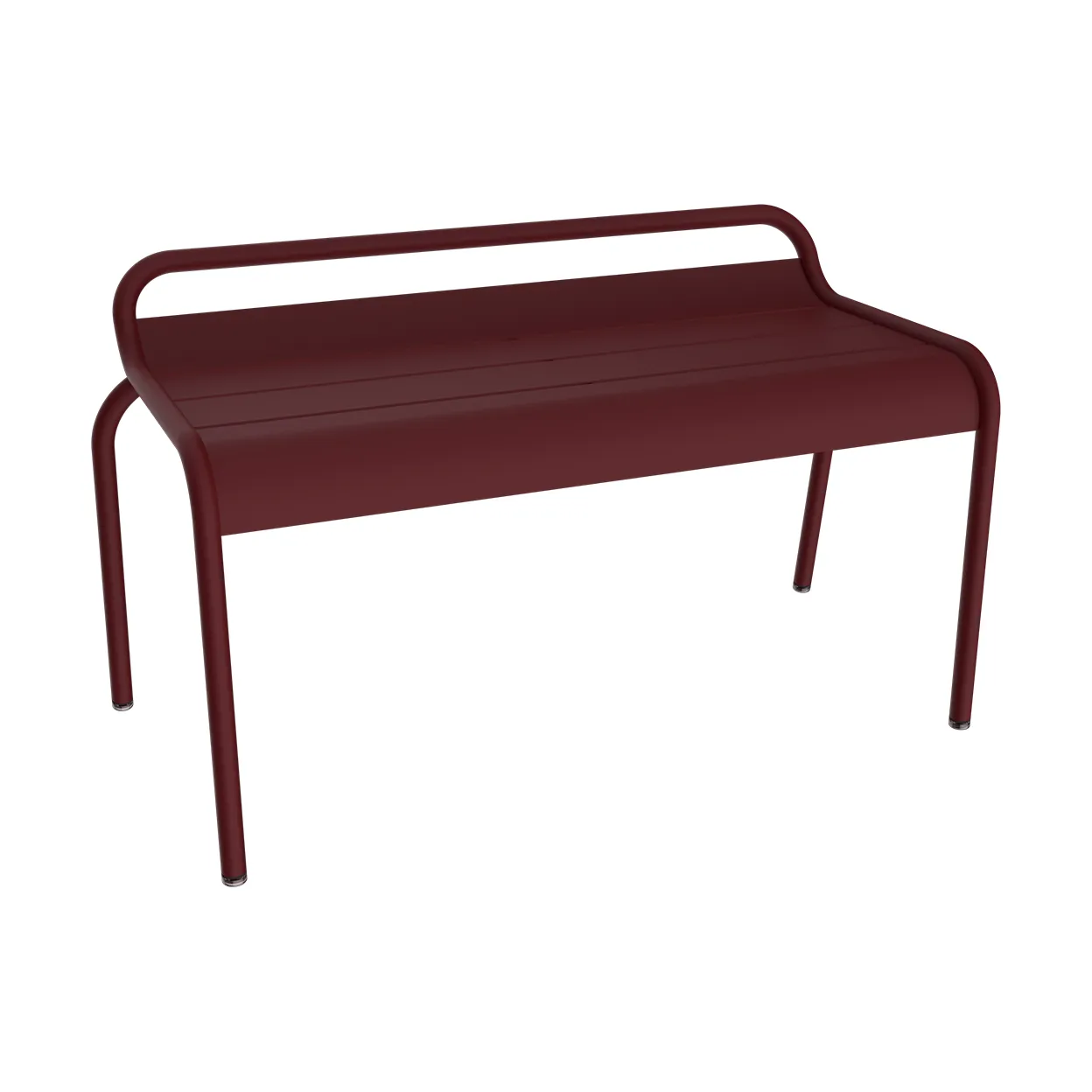 Luxembourg Compact benk, Black Cherry Fermob