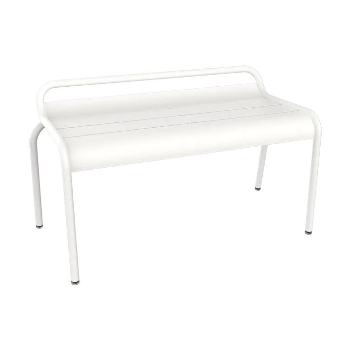 Luxembourg Compact benk - Cotton white (hvit) - Fermob