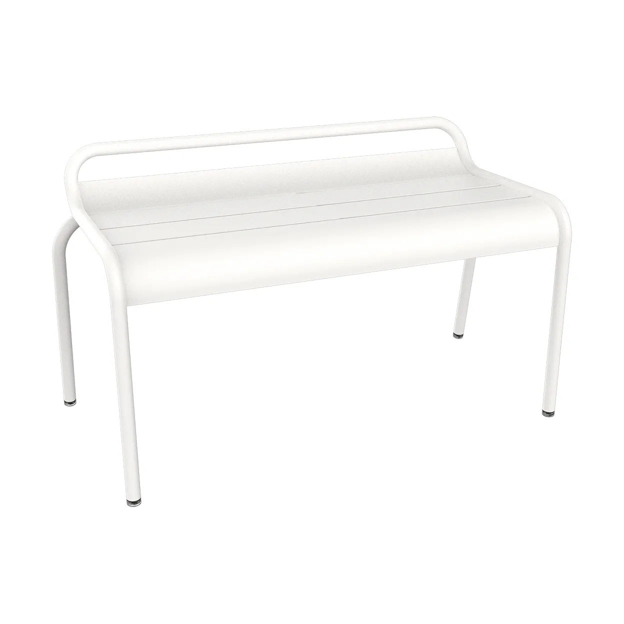 Luxembourg Compact benk, Cotton white Fermob