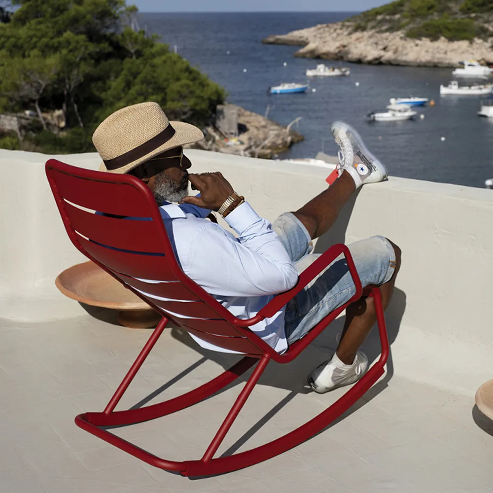 Luxembourg gyngestol, Cotton white Fermob