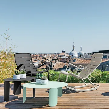 Luxembourg gyngestol - Frosted lemon - Fermob