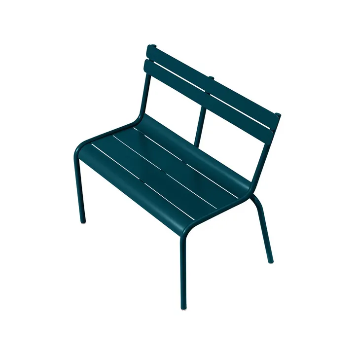 Luxembourg Kid Bench - Acapulco blue (blå) - Fermob