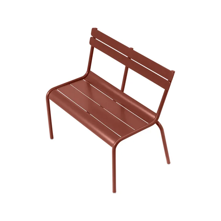 Luxembourg Kid Bench - Red ochre - Fermob