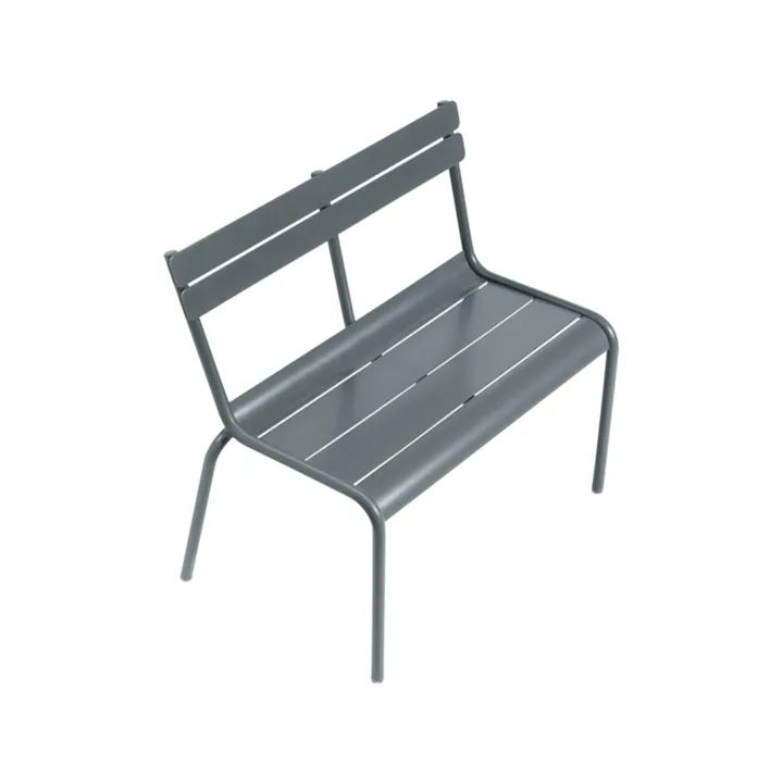 Luxembourg Kid Bench - Storm grey (grå) - Fermob