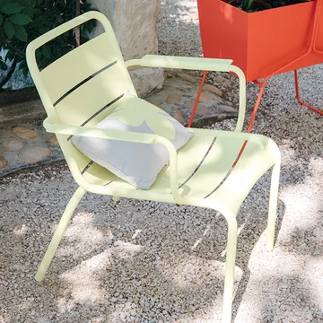 Luxembourg loungestol - Acapulco blue (blå) - Fermob