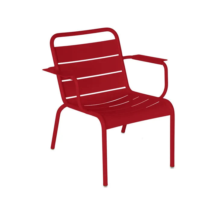 Luxembourg loungestol - Chili (rød) - Fermob