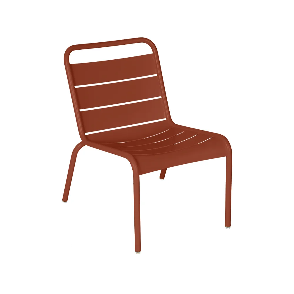 Luxembourg loungestol, Red ochre (rød) Fermob