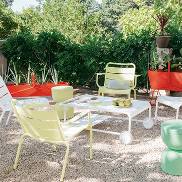 Luxembourg loungestol - Willow green (grønn) - Fermob