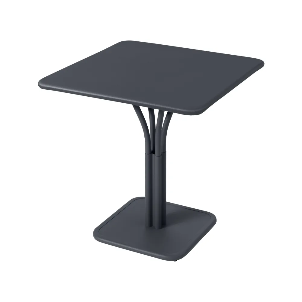 Luxembourg Pedestal bord 71x71 cm, Anthracite Fermob