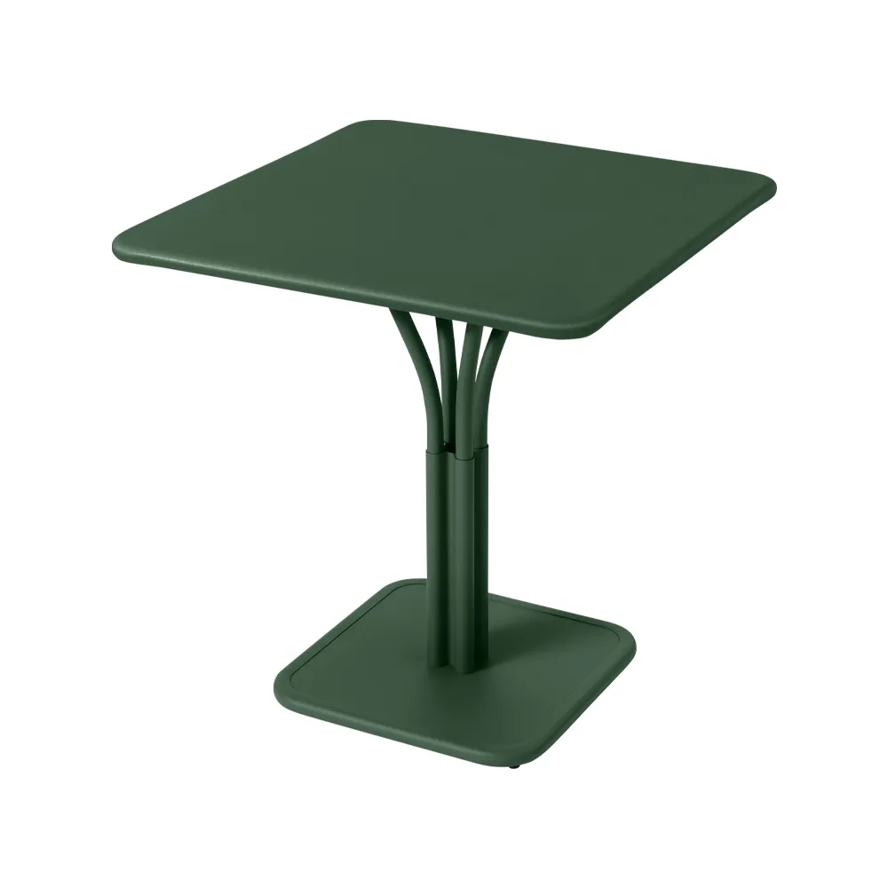 Luxembourg Pedestal bord 71x71 cm, Cedar green Fermob