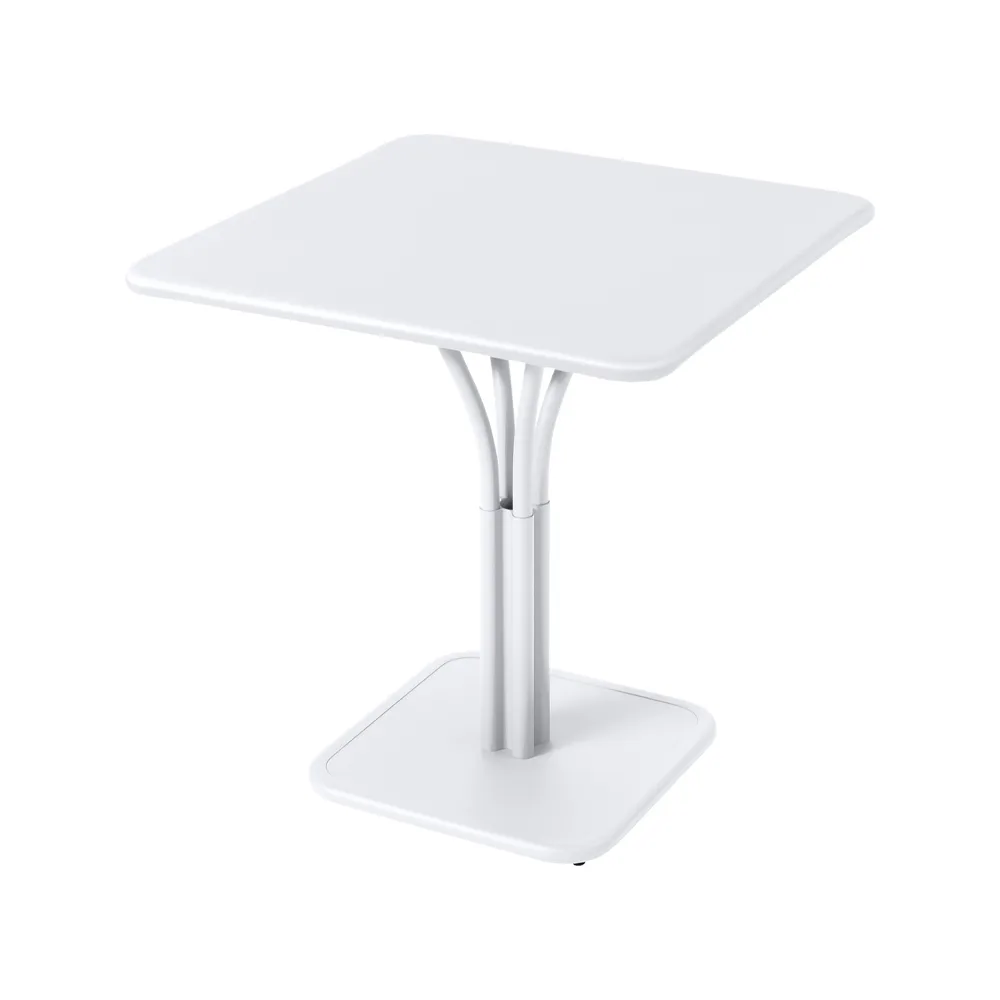 Luxembourg Pedestal bord 71x71 cm, Cotton white (hvit) Fermob