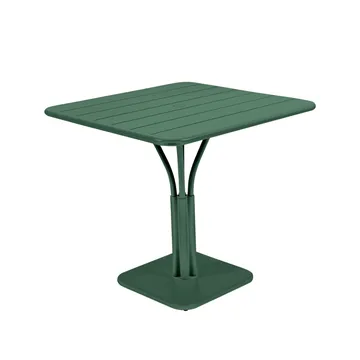 Luxembourg Pedestal bord, kvadratisk - Cedar green - Fermob