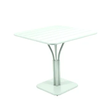 Luxembourg Pedestal bord, kvadratisk - Ice mint - Fermob