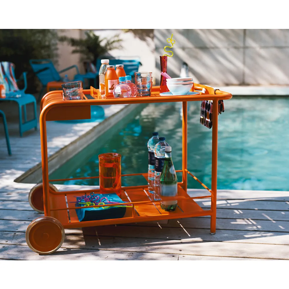 Luxembourg serveringsvogn, Acapulco blue Fermob