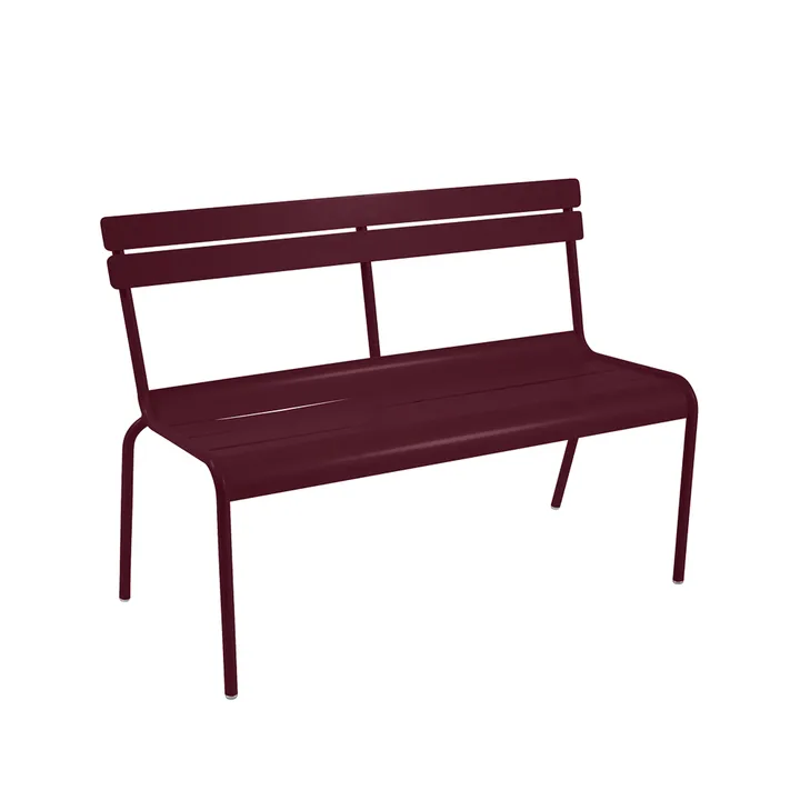 Luxembourg sofa 118x56x86 cm - Black cherry (vinrød) - Fermob