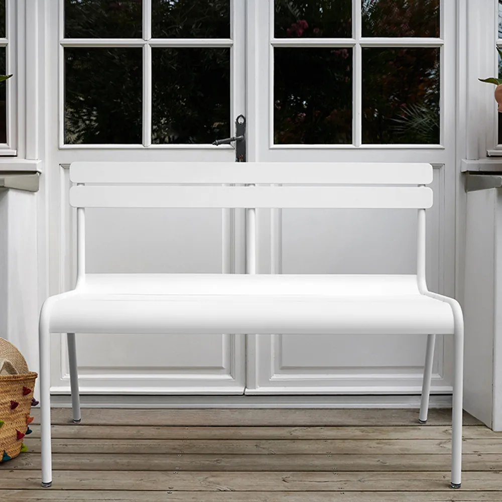 Luxembourg sofa 118x56x86 cm, Cotton white Fermob