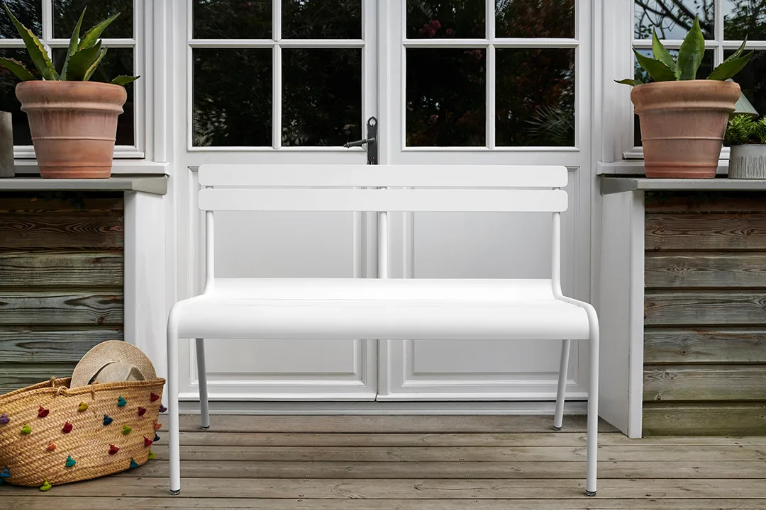 Luxembourg sofa 118x56x86 cm, Lapilli Grey Fermob