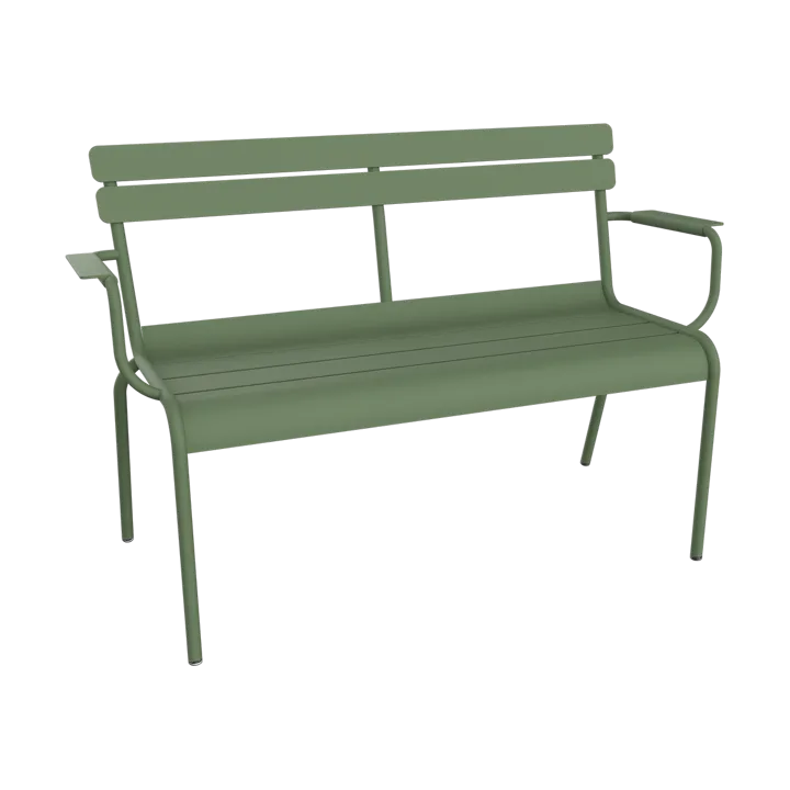Luxembourg sofa med armlener 131x55,5x86 cm - Cactus (grønn) - Fermob