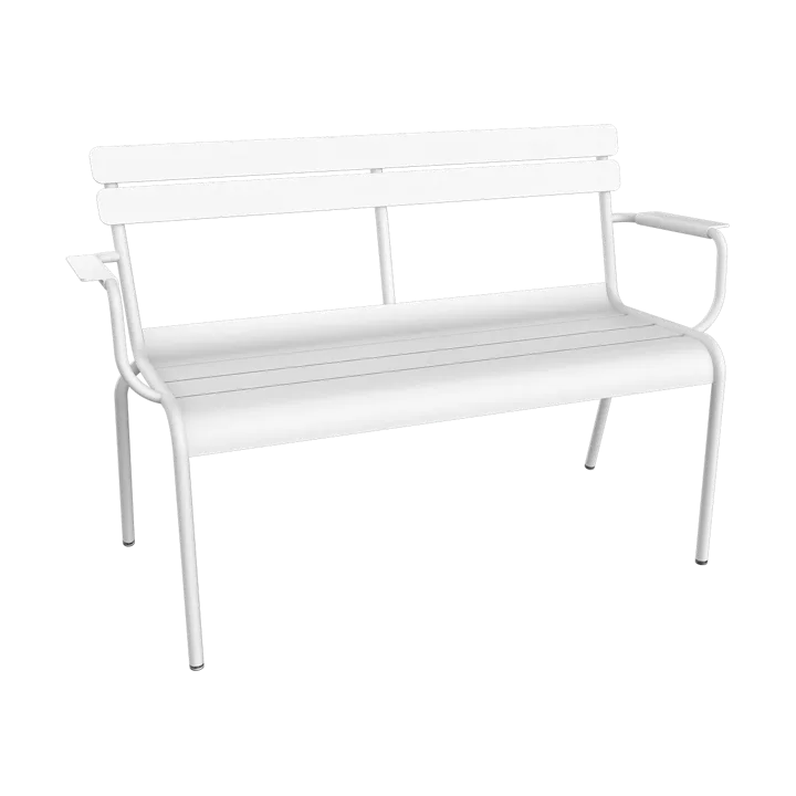 Luxembourg sofa med armlener 131x55,5x86 cm - Cotton white - Fermob