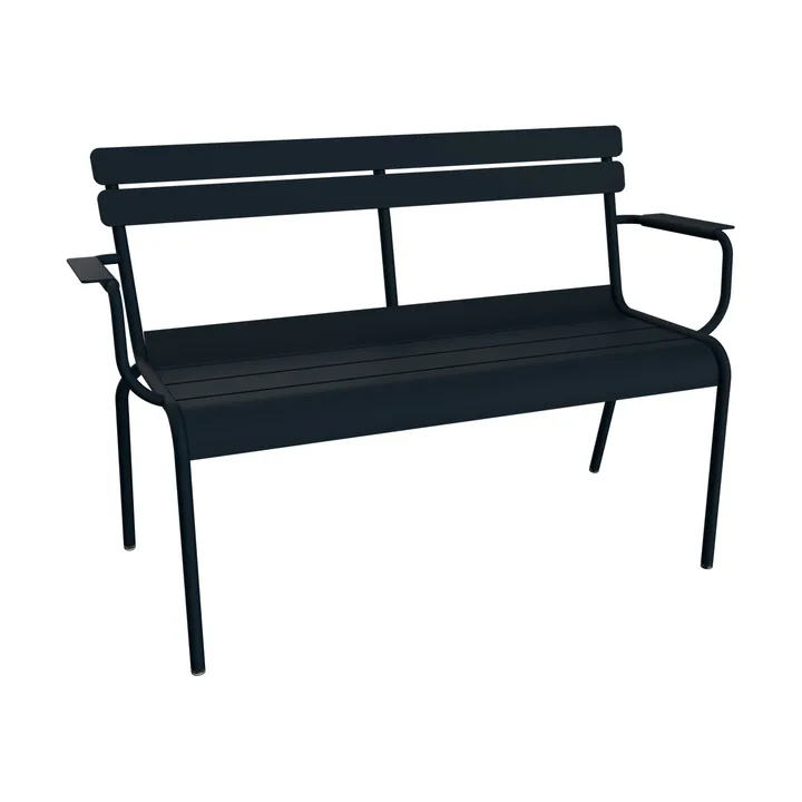 Luxembourg sofa med armlener 131x55,5x86 cm - Deep blue (blå) - Fermob