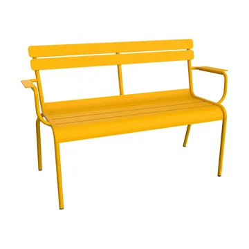 Luxembourg sofa med armlener 131x55,5x86 cm - Honey (gul) - Fermob