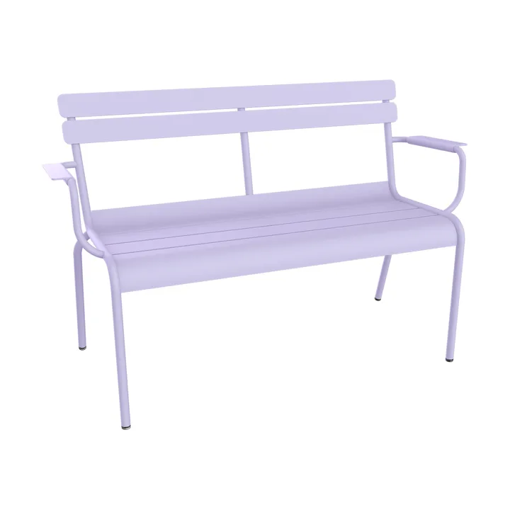 Luxembourg sofa med armlener 131x55,5x86 cm - Marshmallow (lilla) - Fermob
