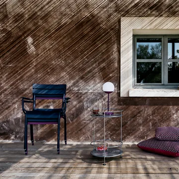 Luxembourg stol med armlener - Red ochre - Fermob