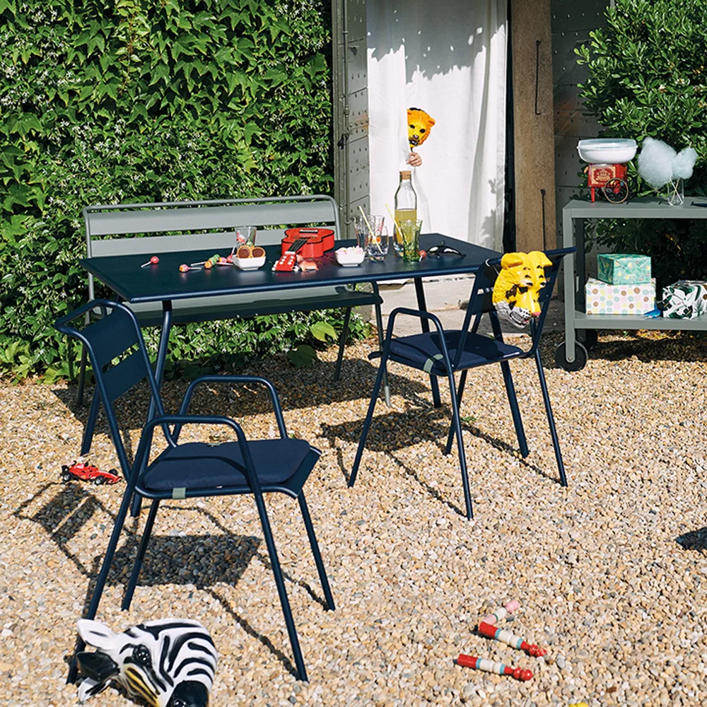 Monceau bord 146x80 cm, Anthracite Fermob