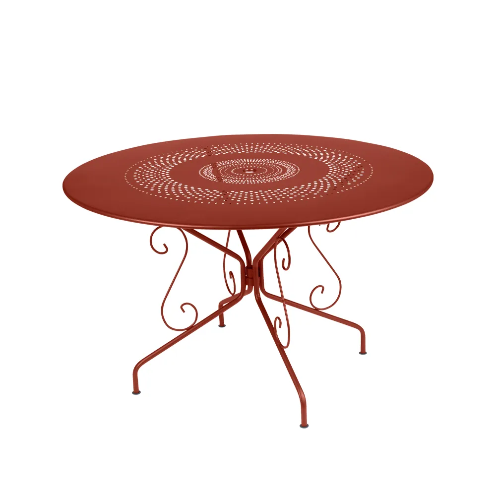 Montmartre bord Ø117 cm, Red ochre Fermob