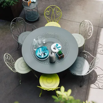 Montmartre bord Ø117 cm - Storm grey (grå) - Fermob