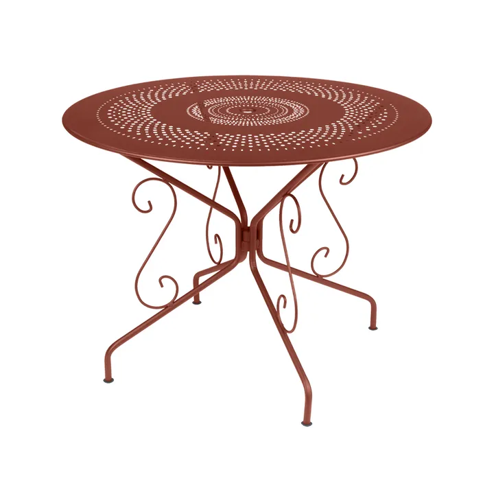 Montmartre bord Ø96 cm - Red ochre (rød) - Fermob